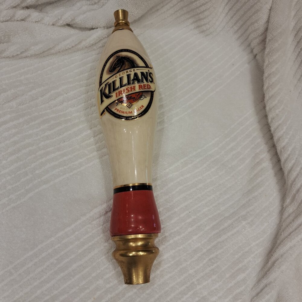 George Killian's Irish Red Lager Beer Tap Pull Handle Two Sided
